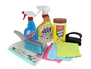 Cleaning supplies