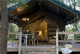 Yurt camping