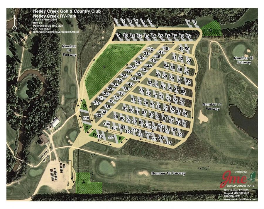 Campground sitemap